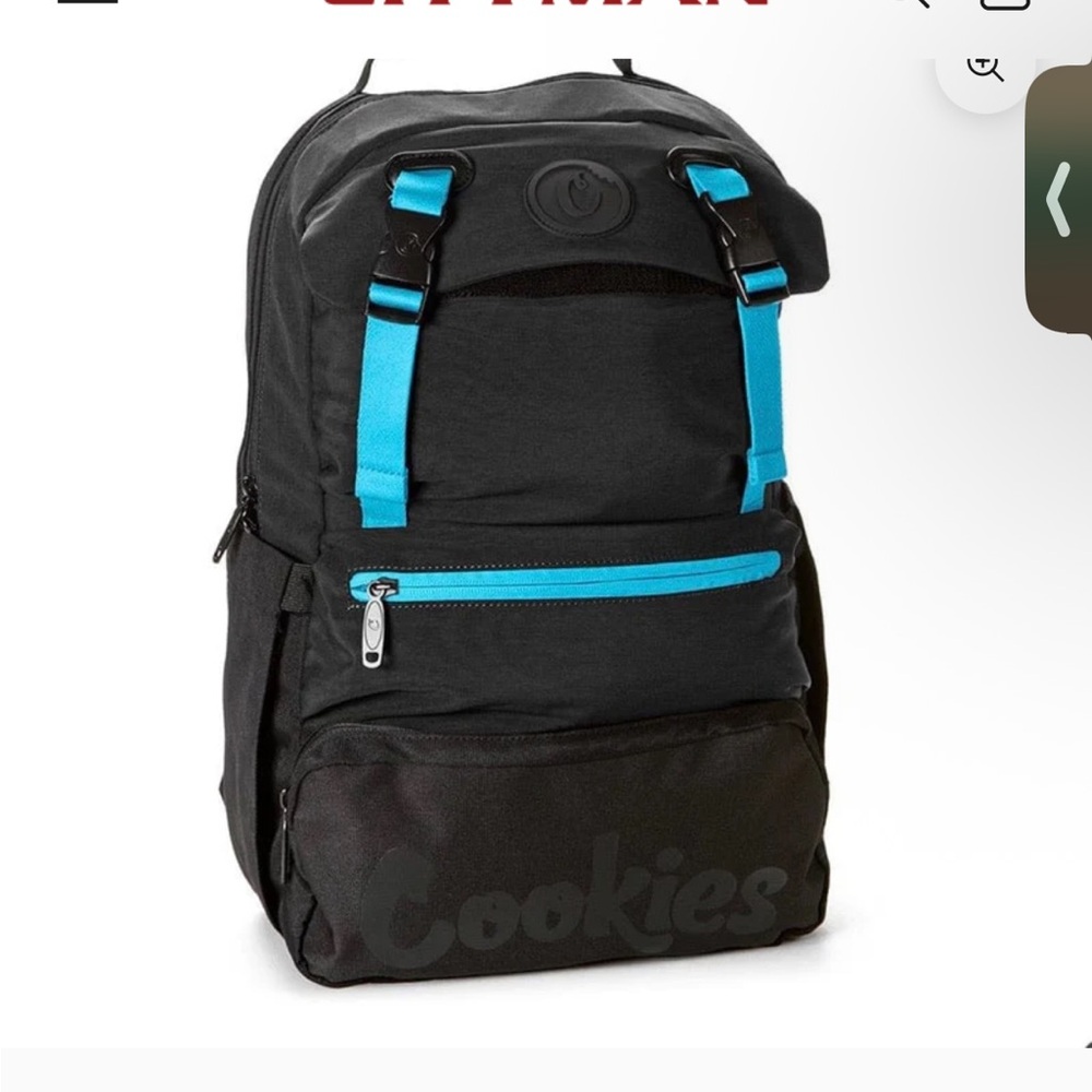 COOKIES PARKS UTILITY SATEEN BOMBER NYLON
BACKPACK (BLACK)